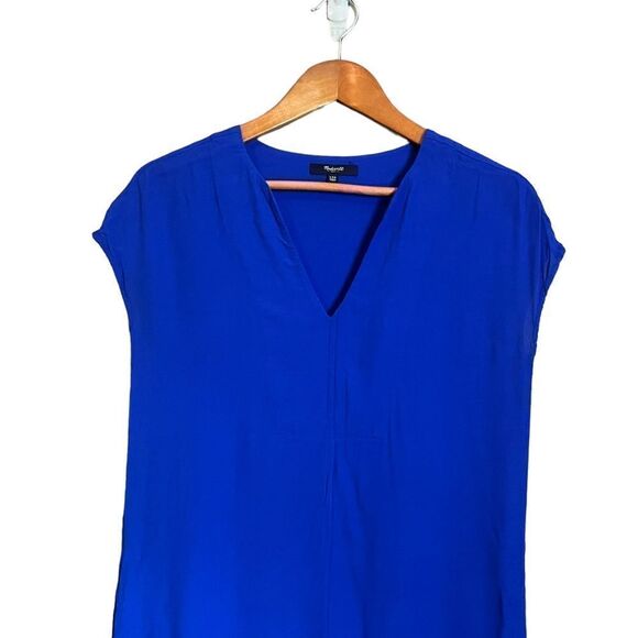 Madewell blue‎ du jour tunic shirt dress. Size xxs - Picture 3 of 11